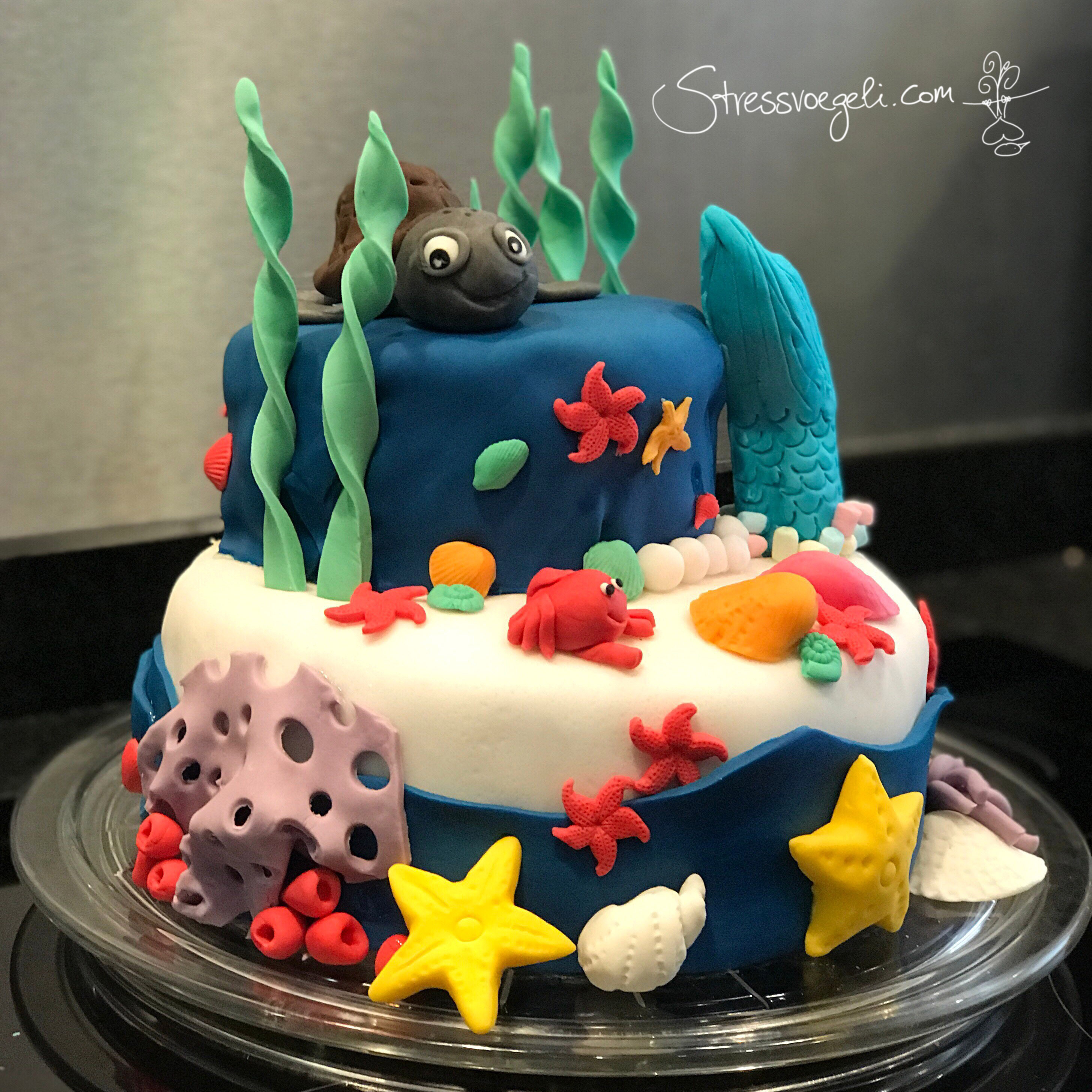 Meerjungfrauen-Torte